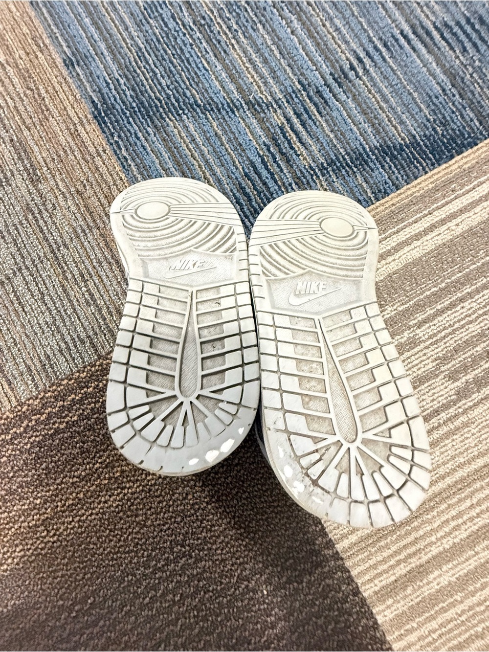 Jordan High Top Sneakers in White and Black - Picture 5 of 5